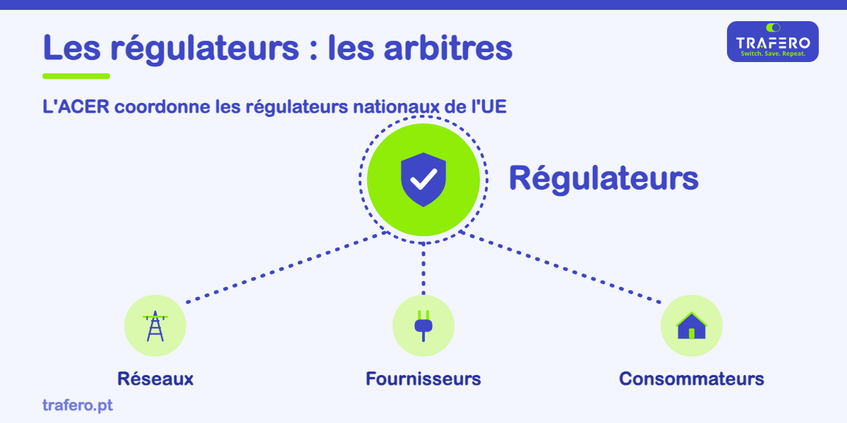 Découvrez l'organisme qui surveille le secteur de l'énergie au Portugal, fixe les tarifs des réseaux et protège les consommateurs.